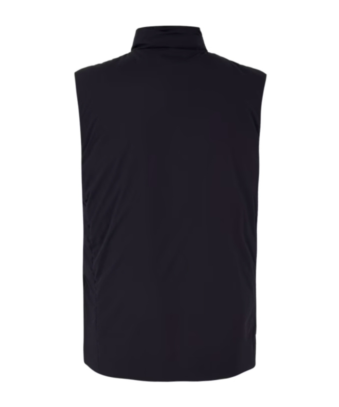 Shop Moorer Zippered Vest In Black