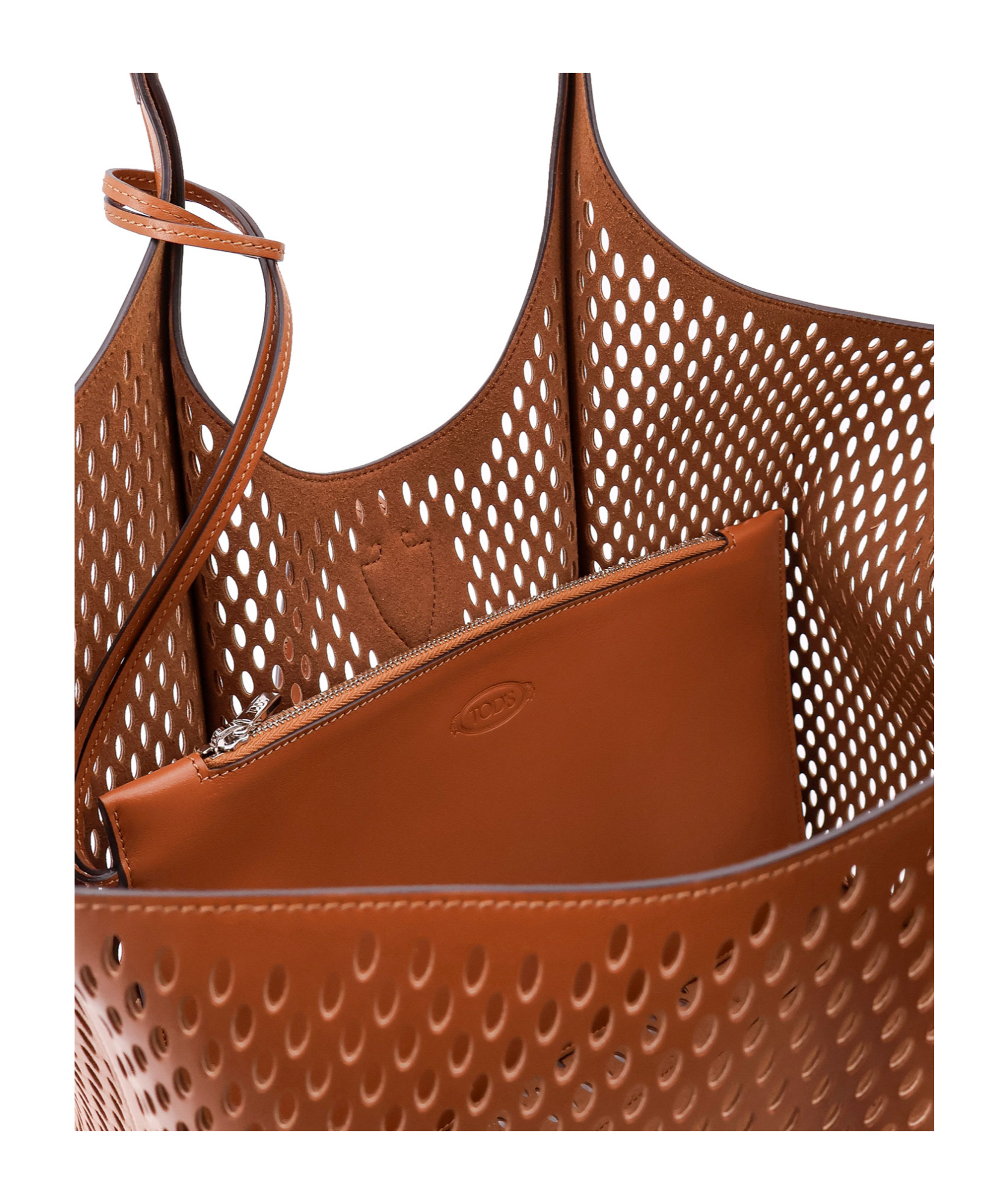 TOD'S MEDIUM 'T TIMLESS' SHOPPING BAG