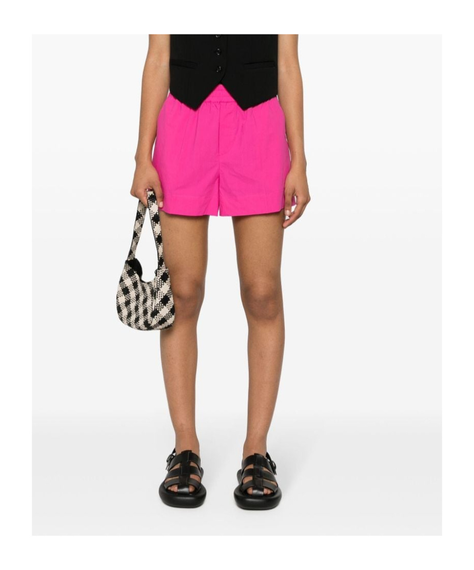 P.a.r.o.s.h Elasticated-waist Cotton Shorts