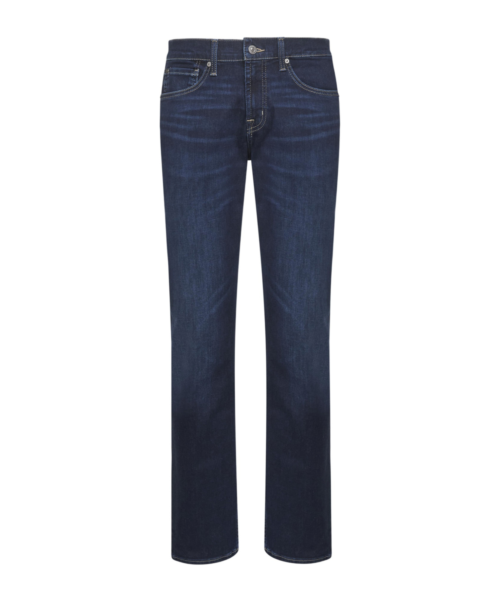 7 For All Mankind Button-fastening Jeans In Blue