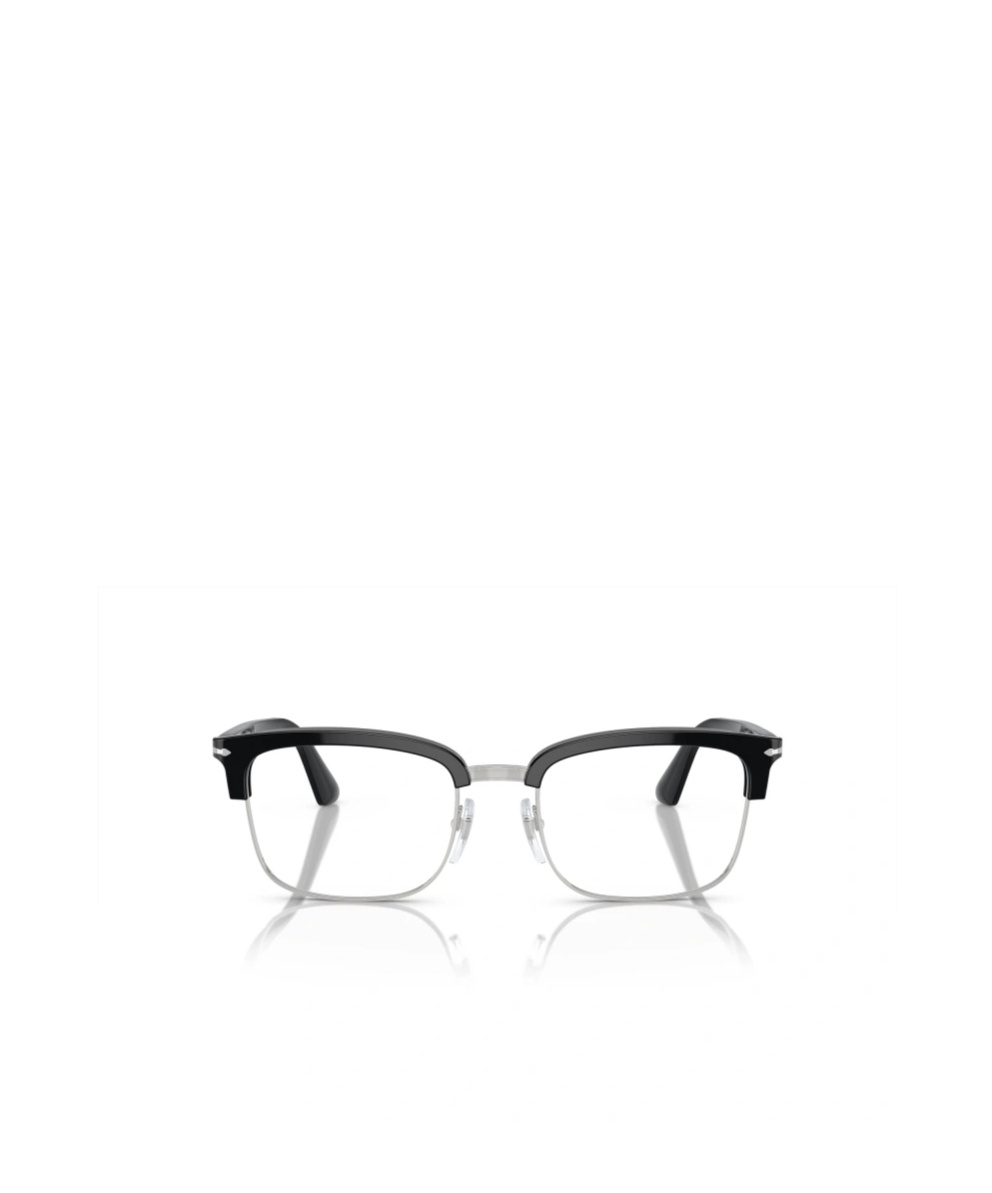 Persol Geometric Frame Plain Mirror In Black