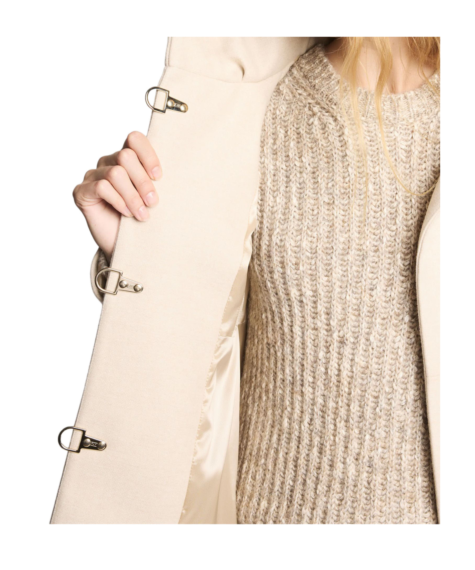Fay Coats In White