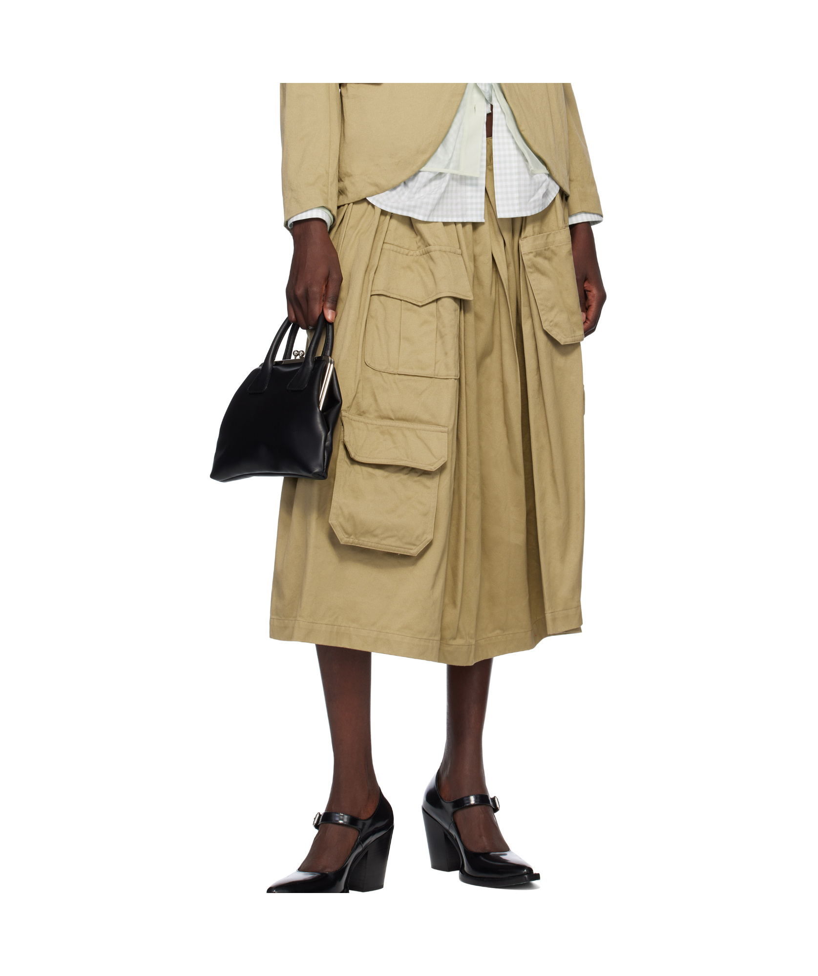 COMME DES GARÇONS ELASTIC WAIST SKIRT
