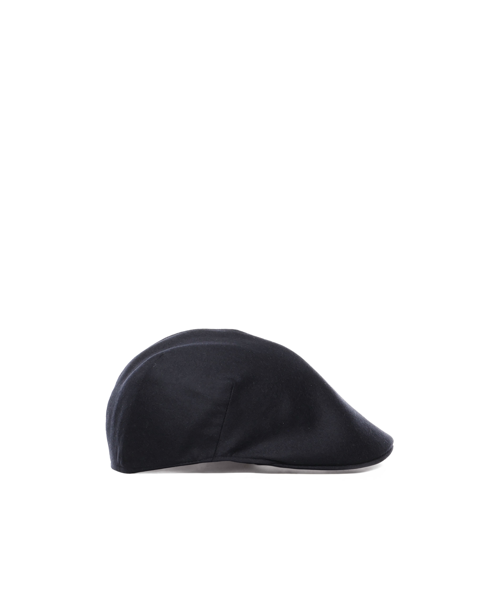 Borsalino Duck Hat In Blended Wool In Black