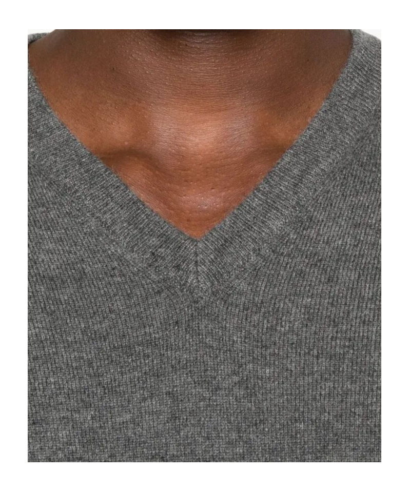 Brunello Cucinelli Cashmere Sweater In Gray