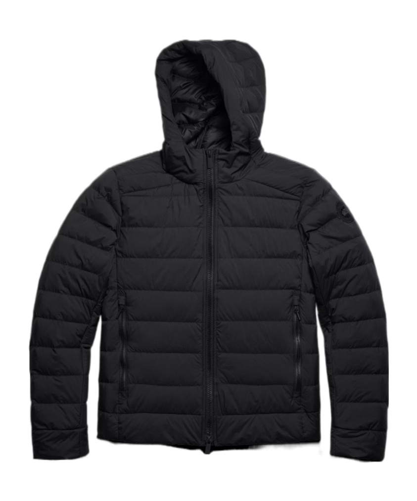 Canada Goose Crofton Quilted Zip-front Jacket In Black