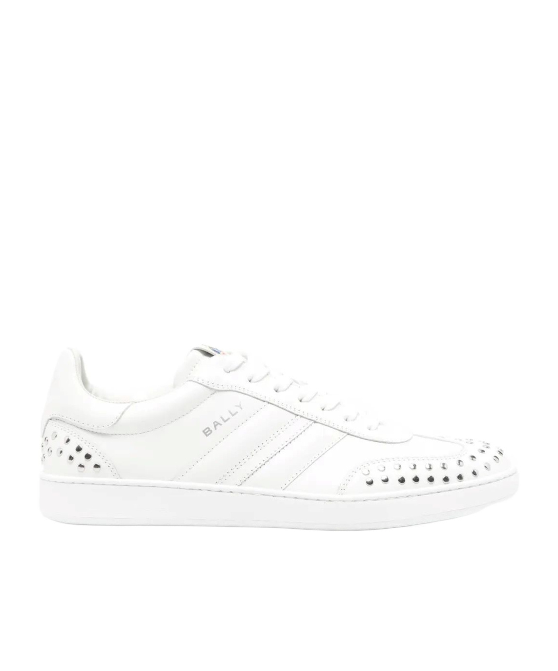 Bally Lace-up Sneakers In White