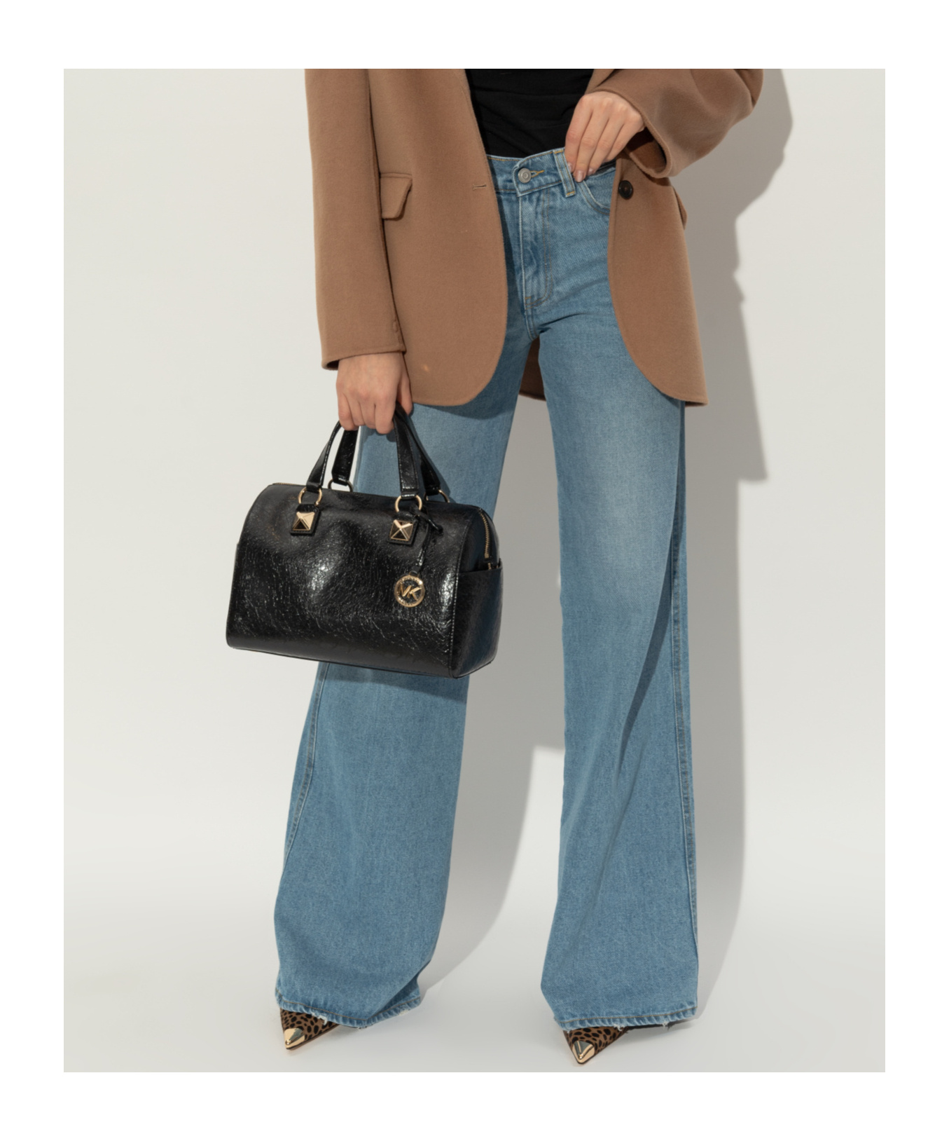 Michael Kors Pointed Short Boots In Brown