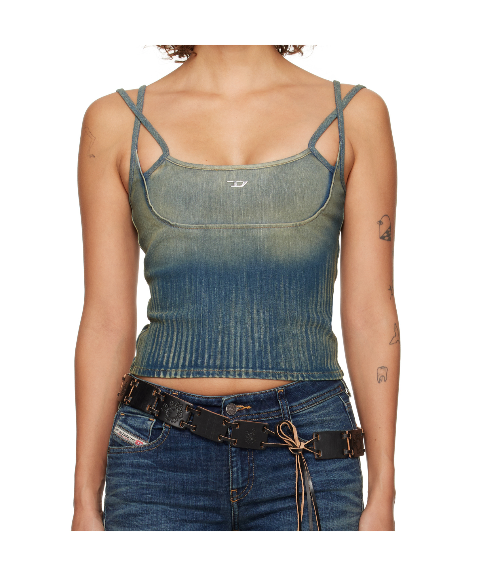 Diesel De-maddy-s Vest In Multicolor