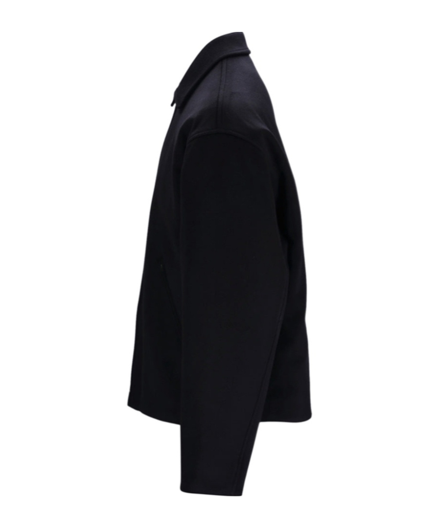 Balenciaga Long-sleeved Casual Jacket In Black