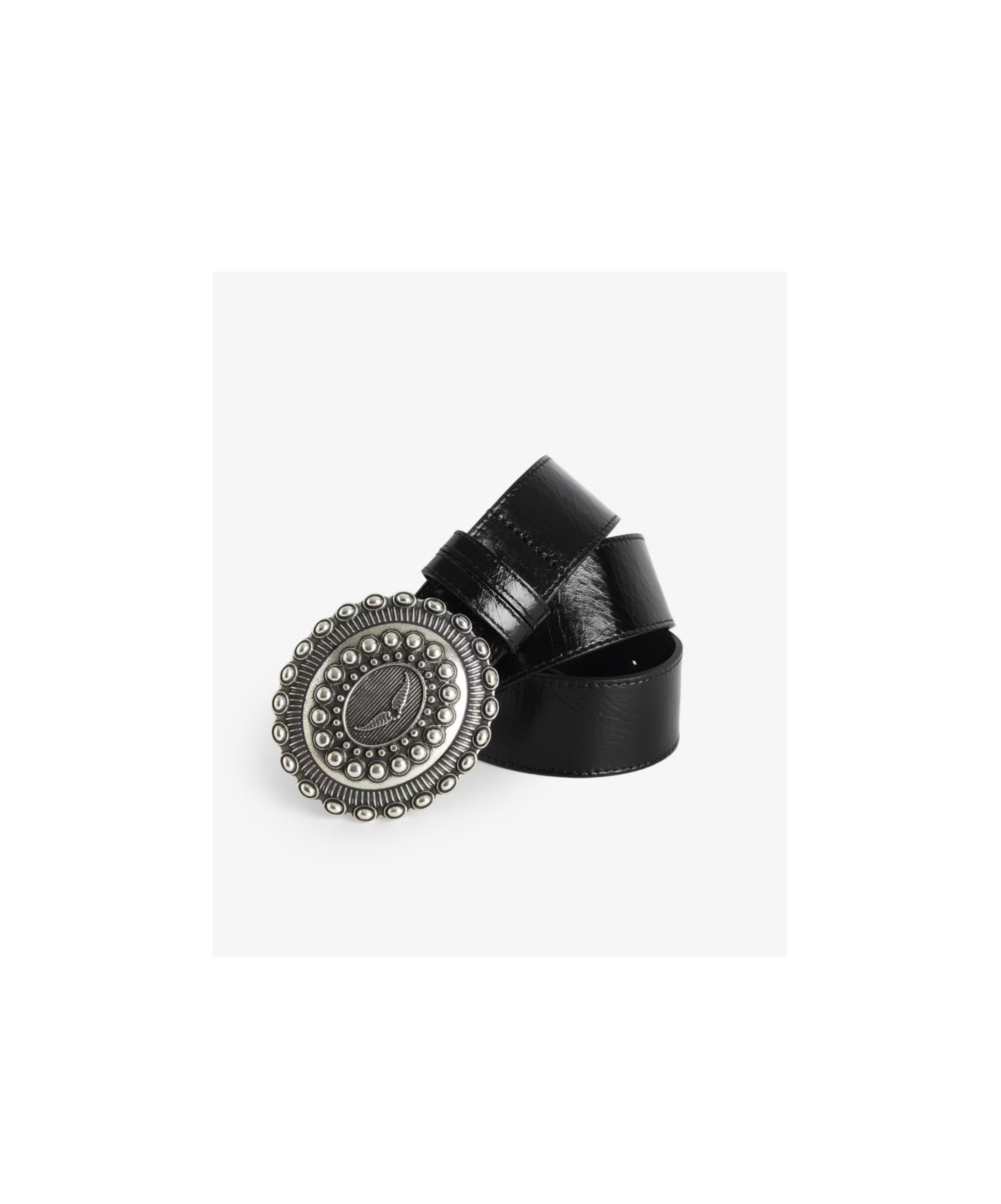 Zadig & Voltaire Santa Fe Leather Belt
