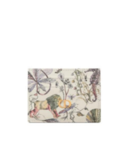 Dior Logo Card Pack In White