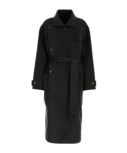 Philosophy Di Lorenzo Serafini Wool Coat In Black