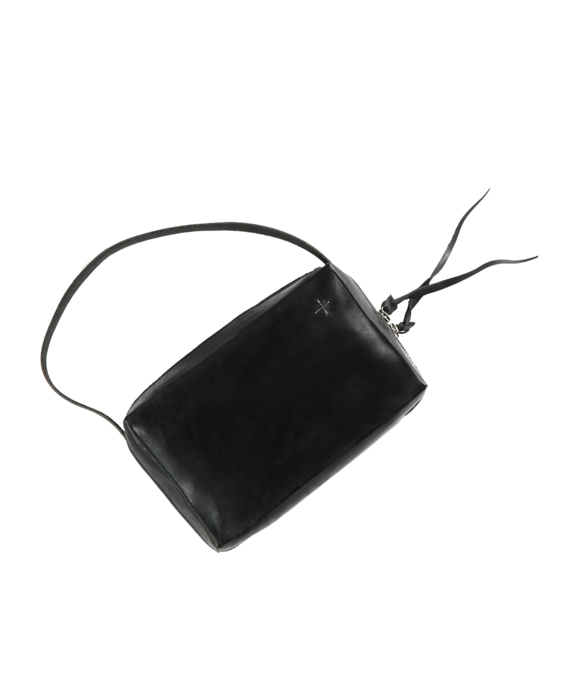 M.a+ Zippered Handbag In Black