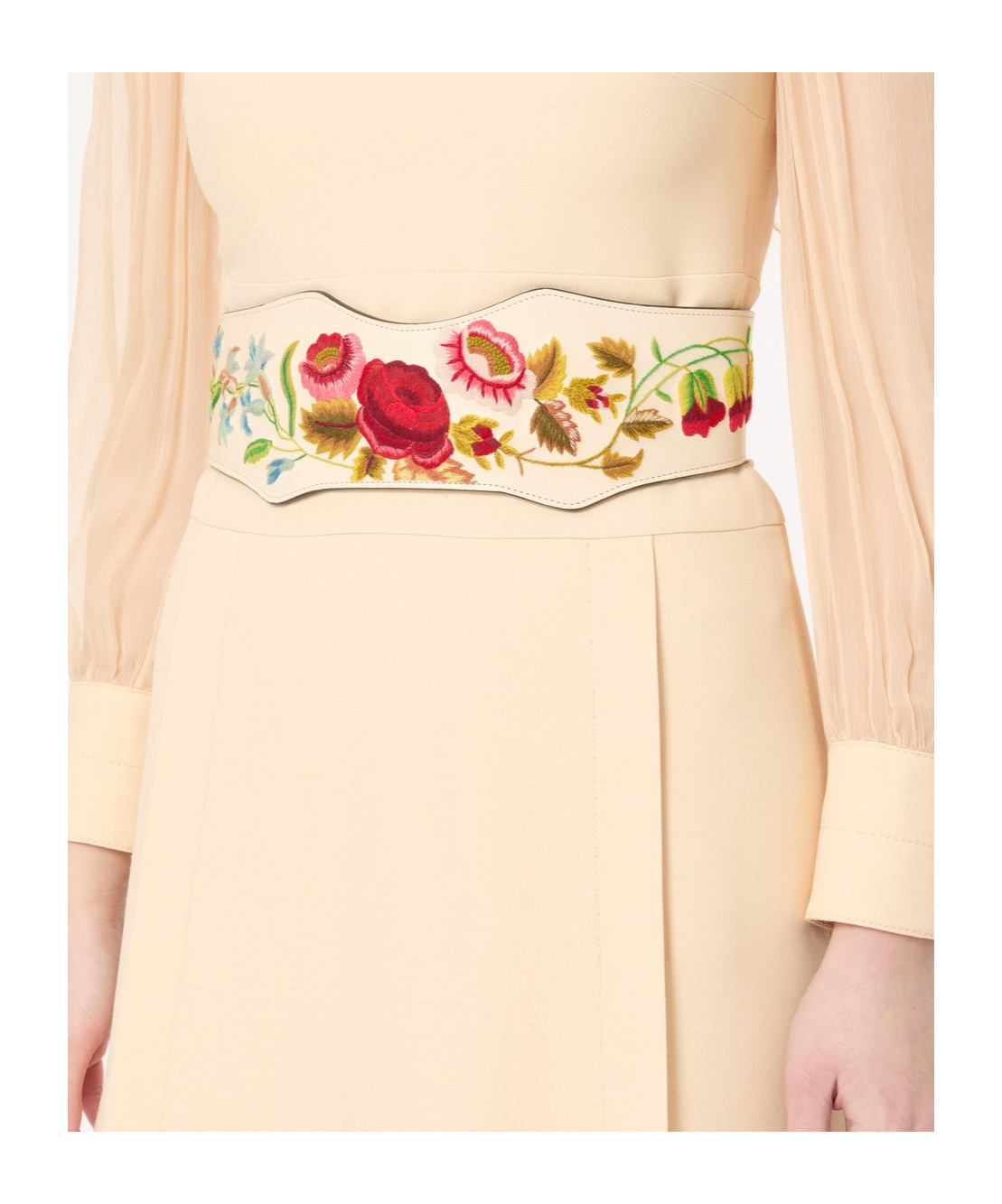 Valentino Patterned Belt