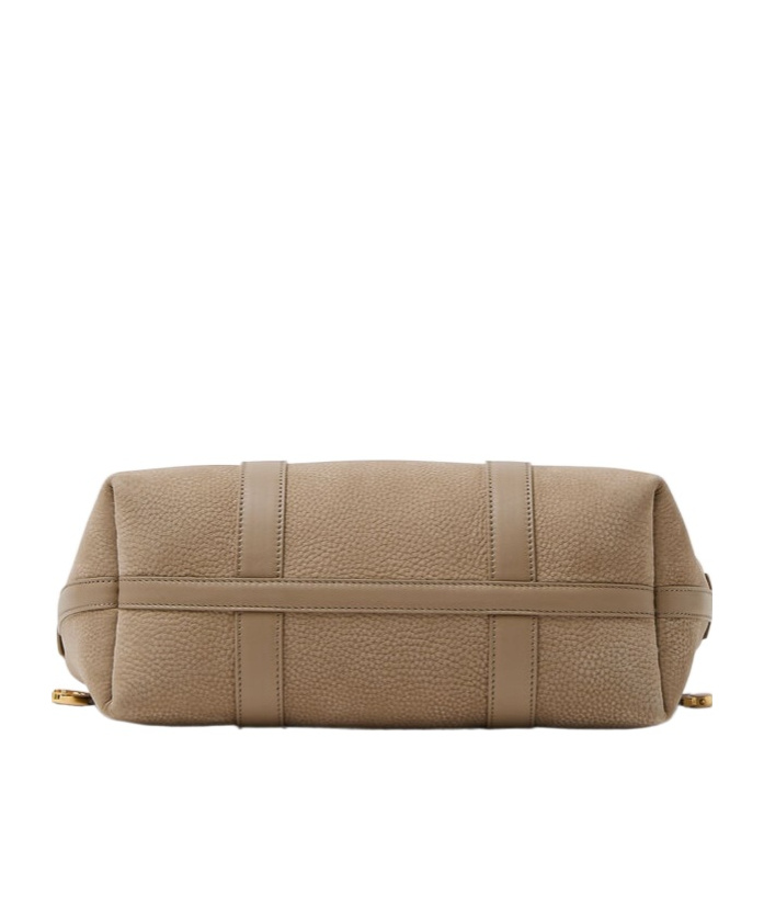 Loro Piana Ghiera Small Handbag In Smoky Brown/sun Gold