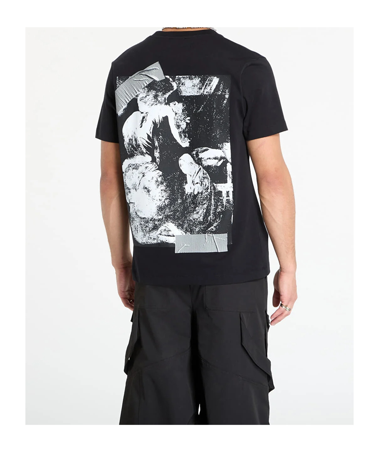 Off-white Short-sleeved T-shirt In Black