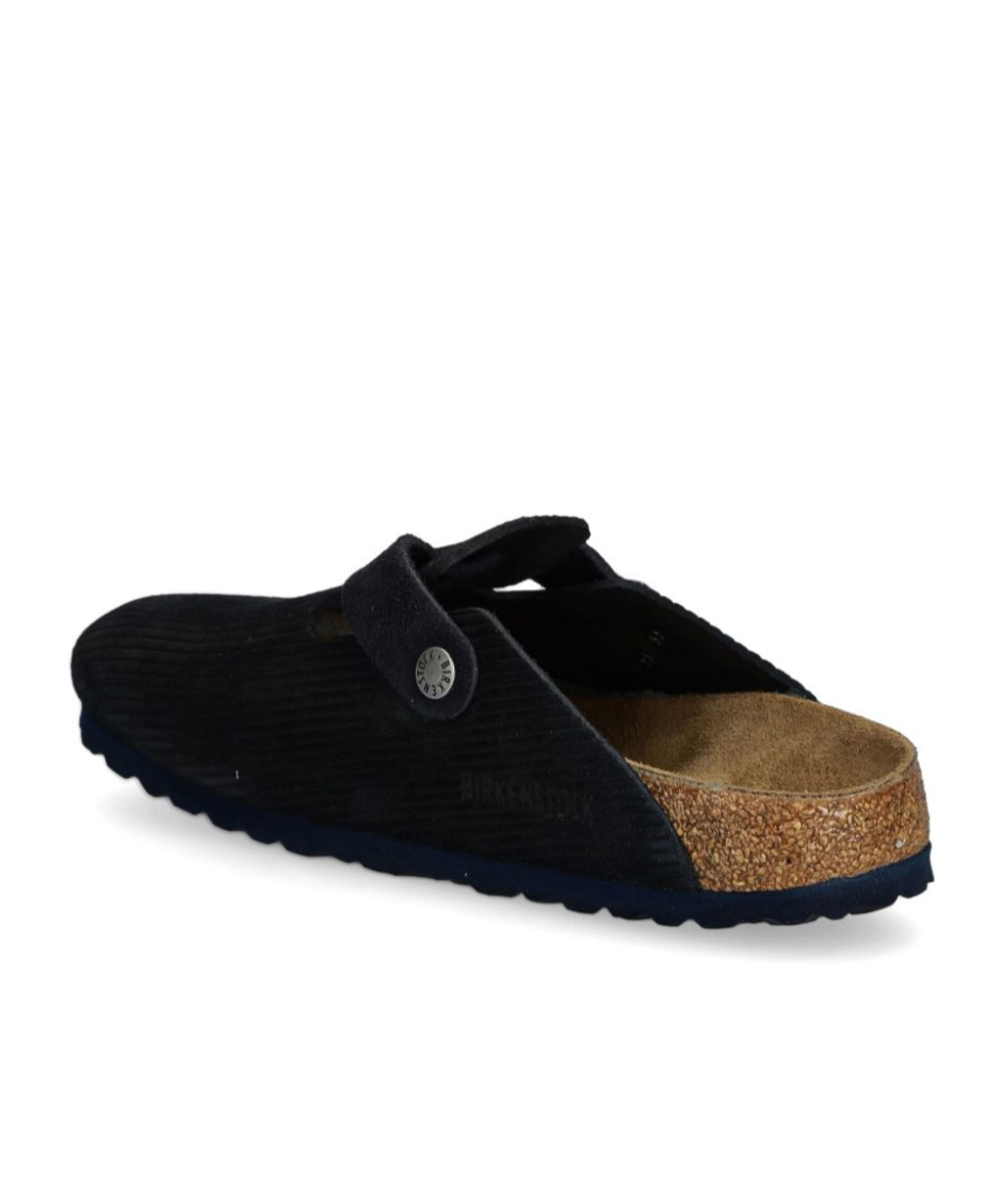 Shop Birkenstock Boston Mules In Black
