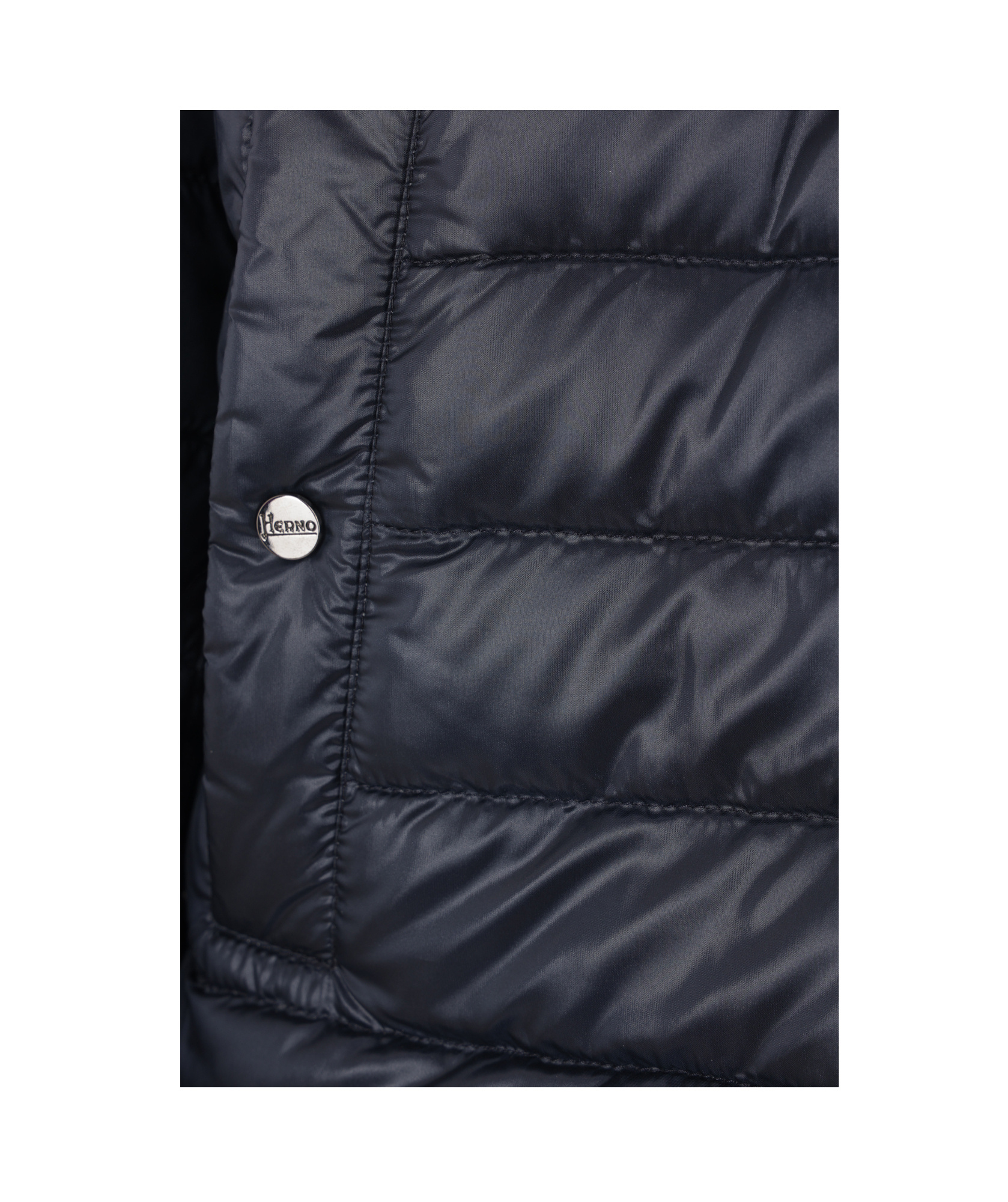 Herno Reversible Nylon Down Jacket In Black