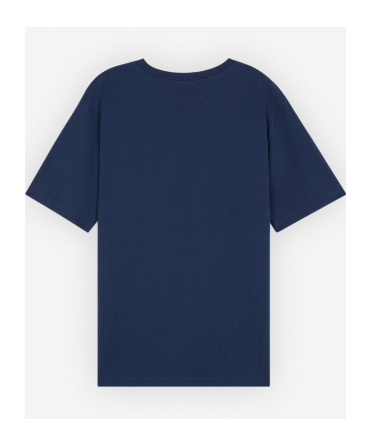 Maison Kitsuné Short-sleeved T-shirt In Blue