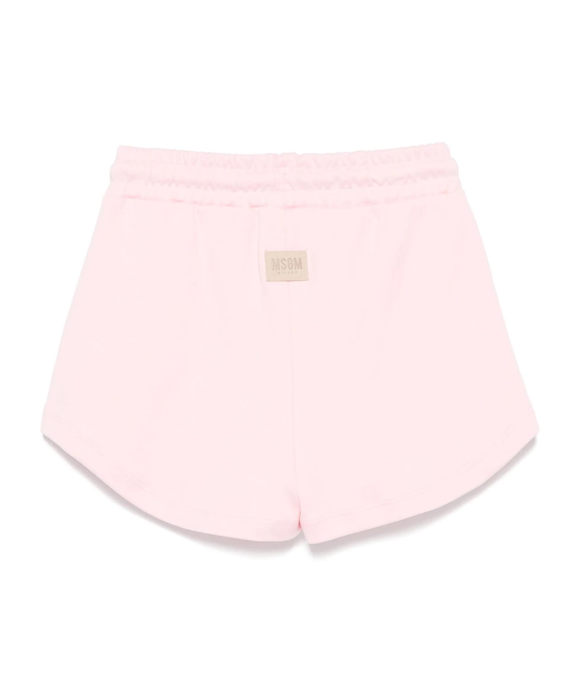 Msgm Drawstring Shorts In Pink