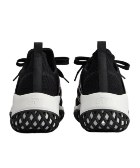 Roger Vivier Viv' Run Sneakers In Fabric In Black