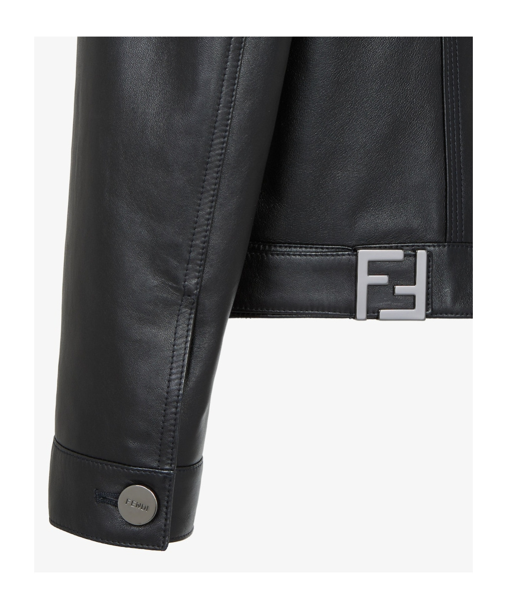 Fendi Blouson Jacket In Black