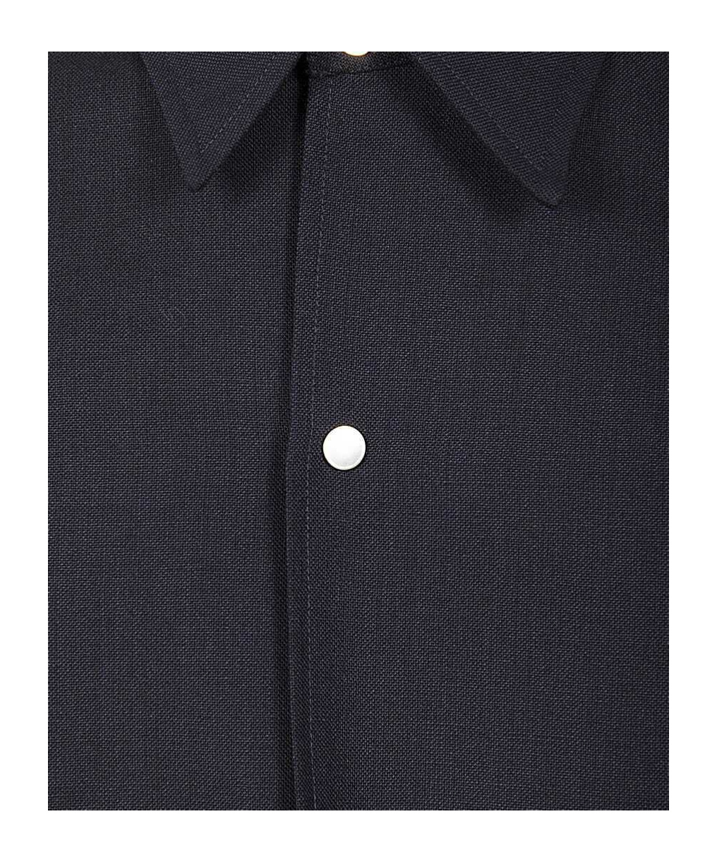 Studio Nicholson Long Sleeved Drawstring Hem Jacket In Black