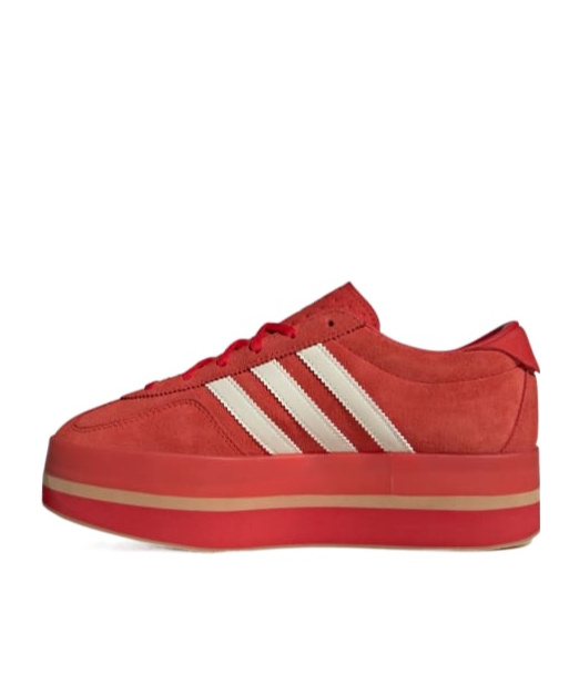 Shop Adidas Originals Gazelle Stack Sneakers In Red