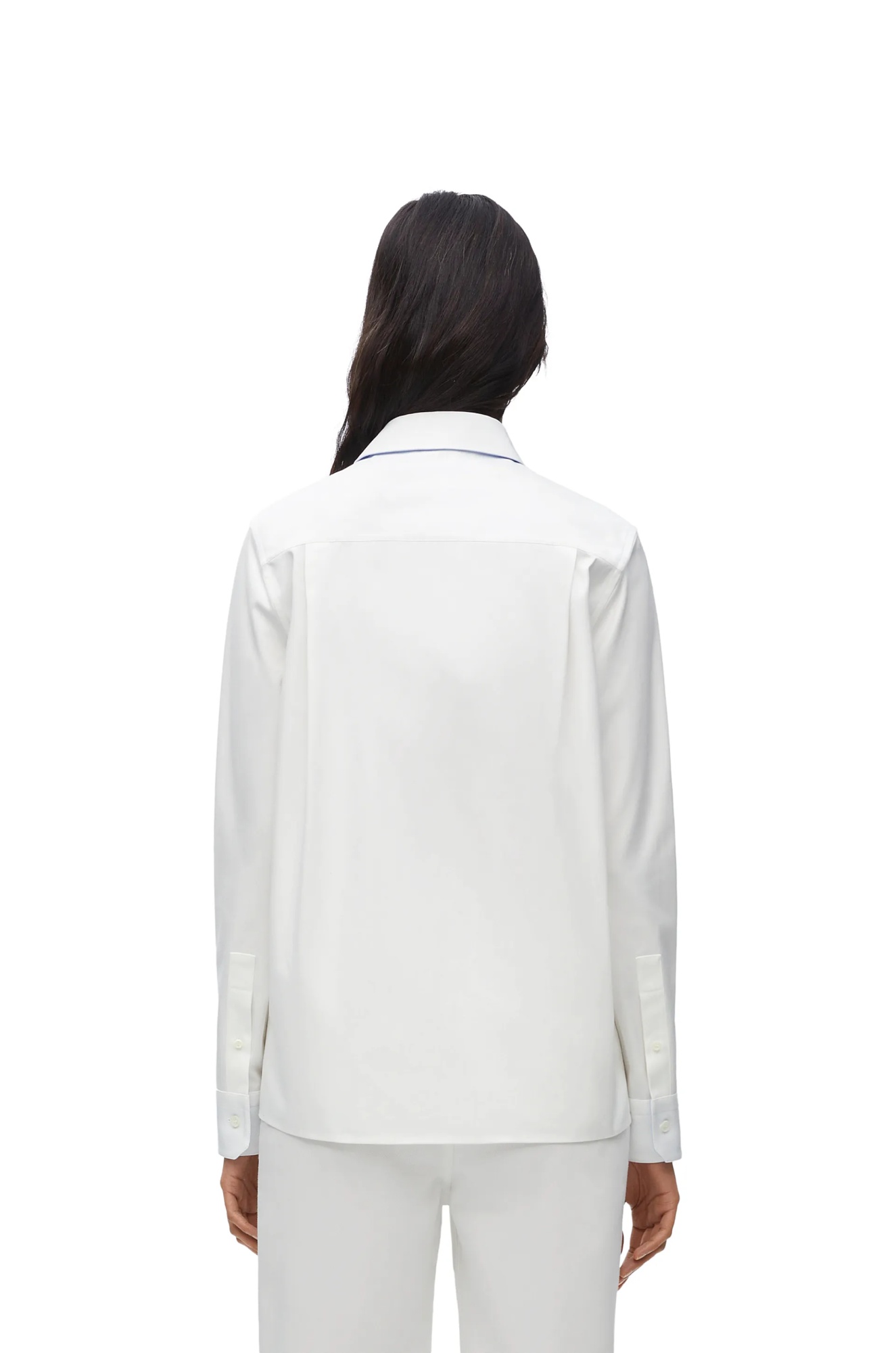 Shop Loewe Shirt In Cotton In White