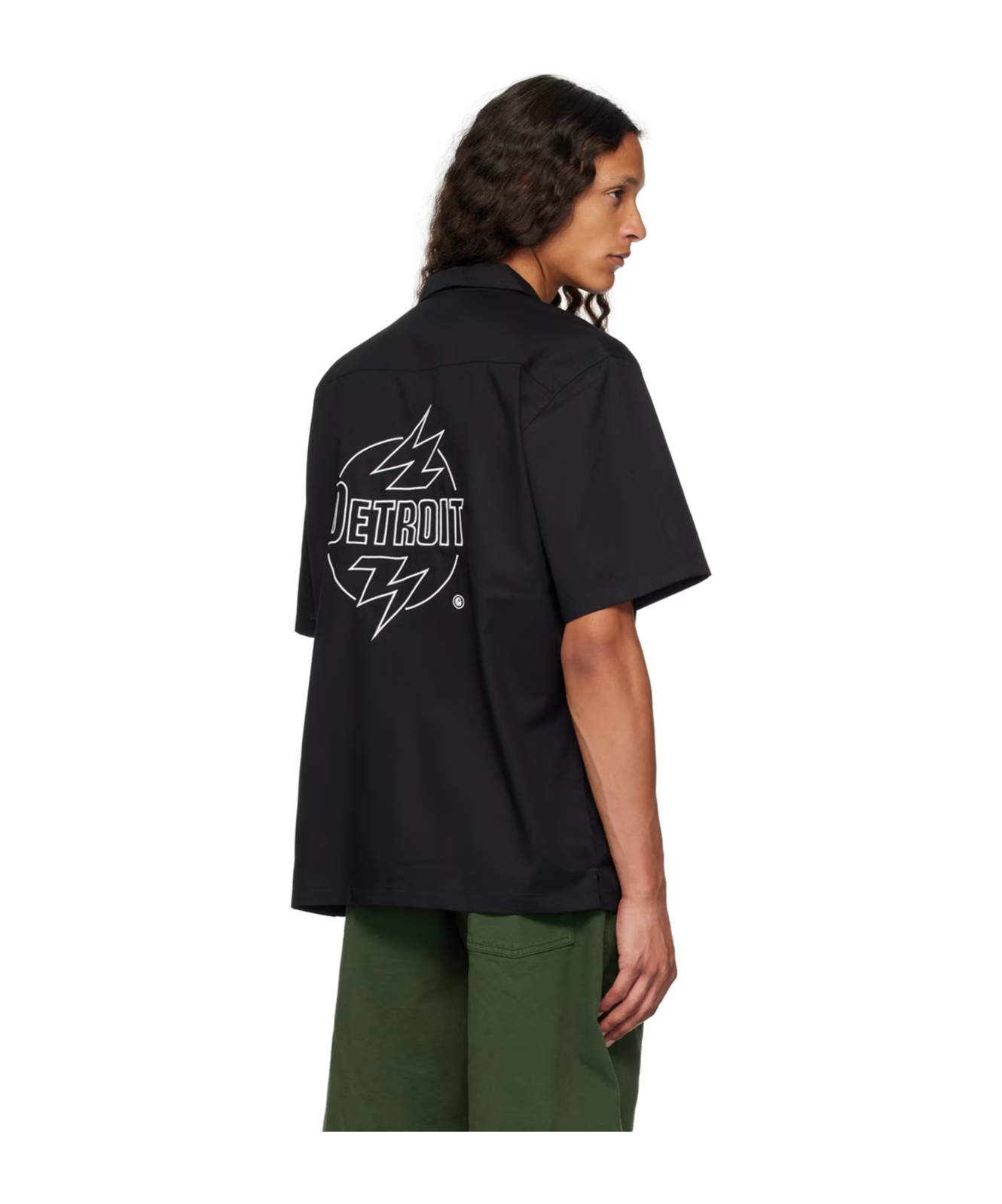 Carhartt Button-down Shirt In Black