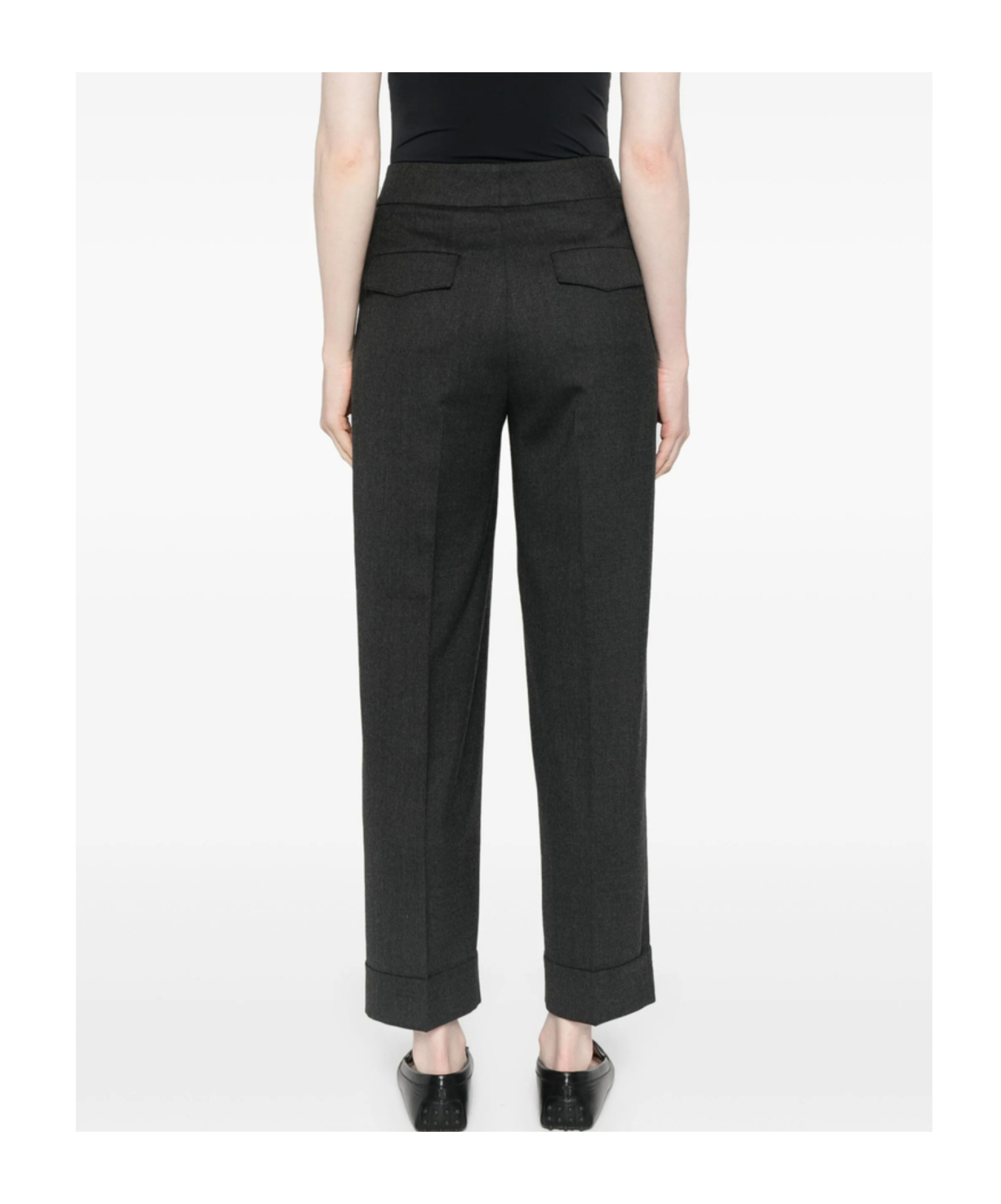 Peserico Tailored Trousers In Black