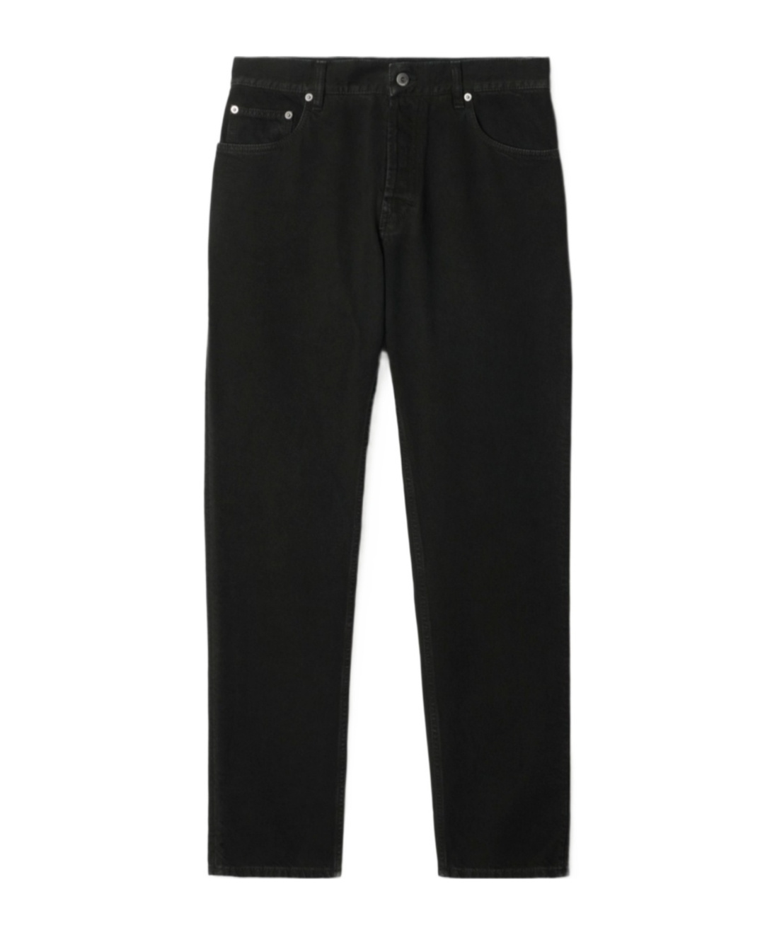 Burberry Belt-loop Jeans In Black