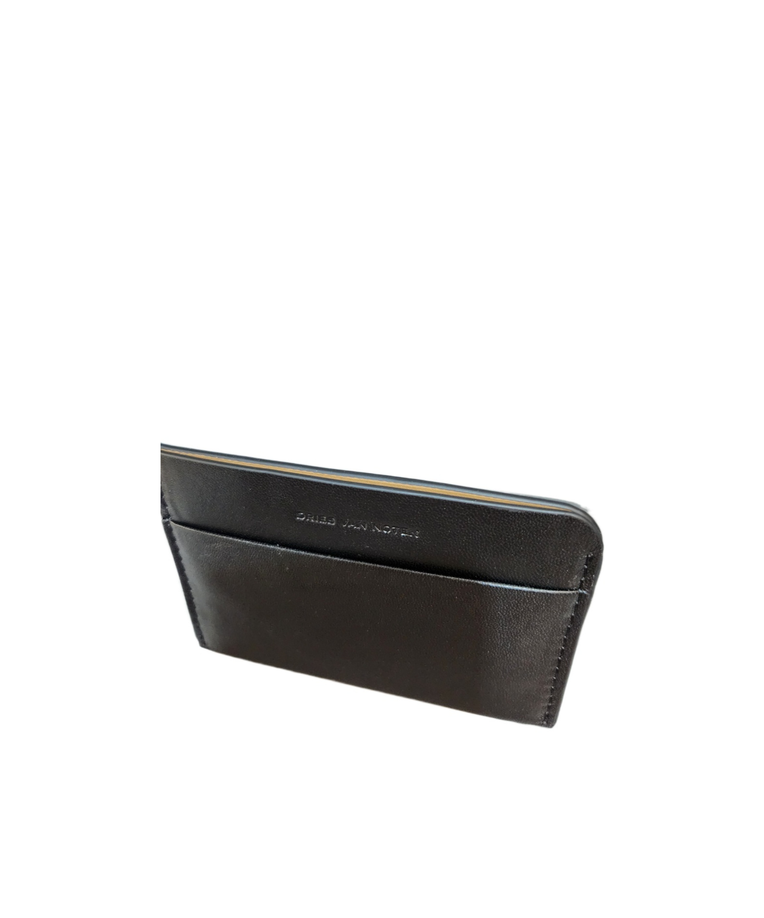 Dries Van Noten Multi-card Slot Clamp In Black