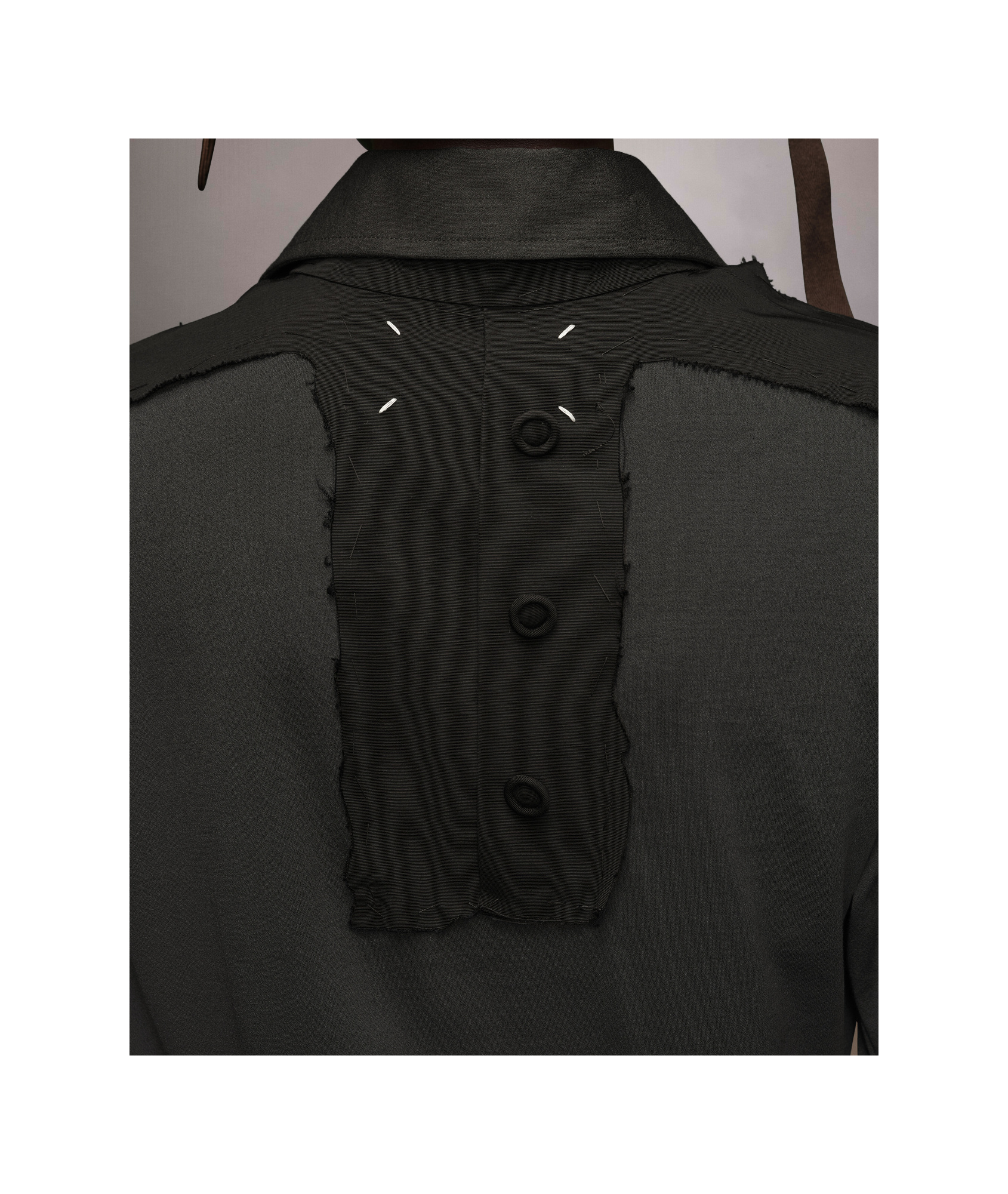 Maison Margiela Work-in-progress Dress Woman Black In Black