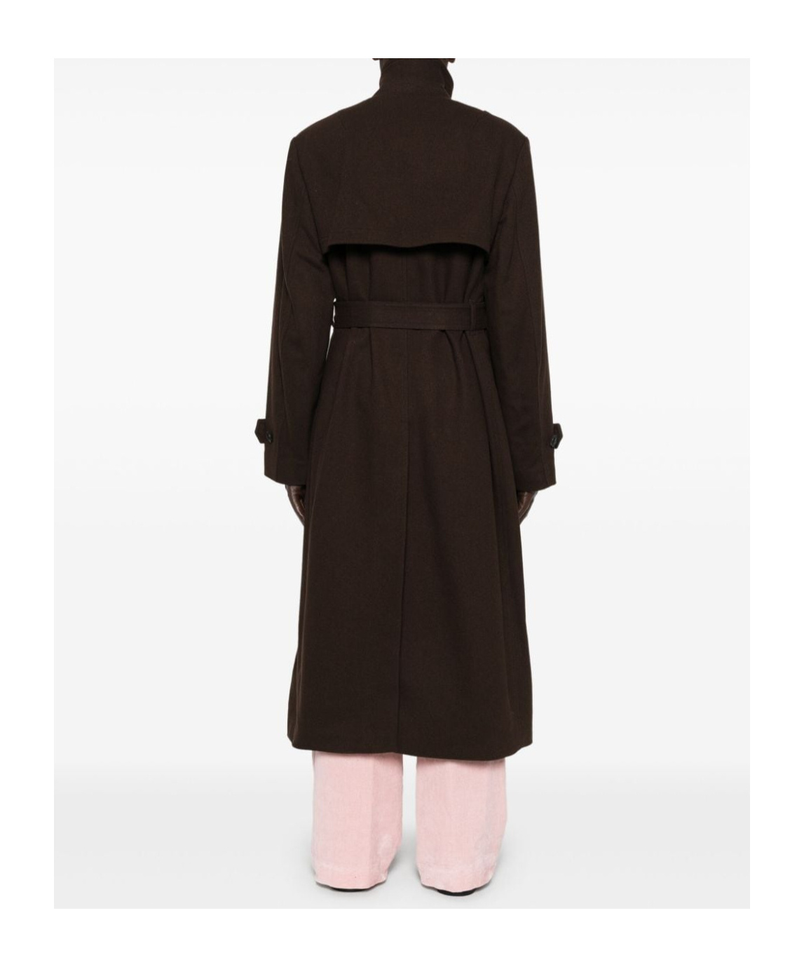 Dries Van Noten Wool Coat In Black