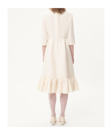 Valentino Crepe Couture Midi Dress