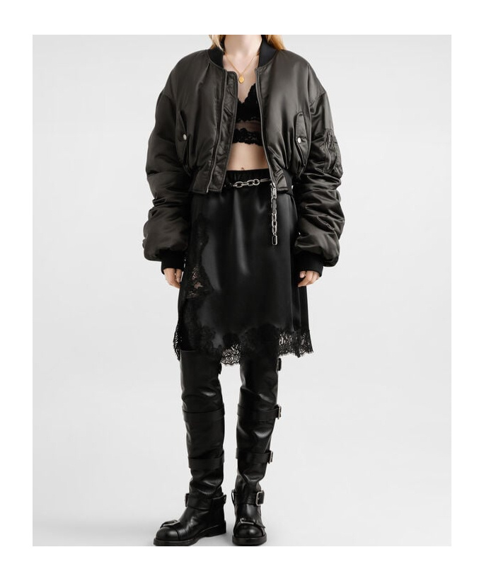 Dolce & Gabbana Nylon Canvas Over Jacket In Black
