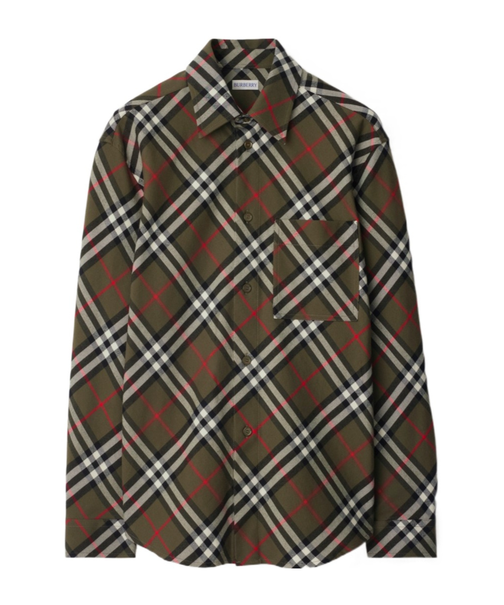 Burberry Vintage Checked Shirt In Black