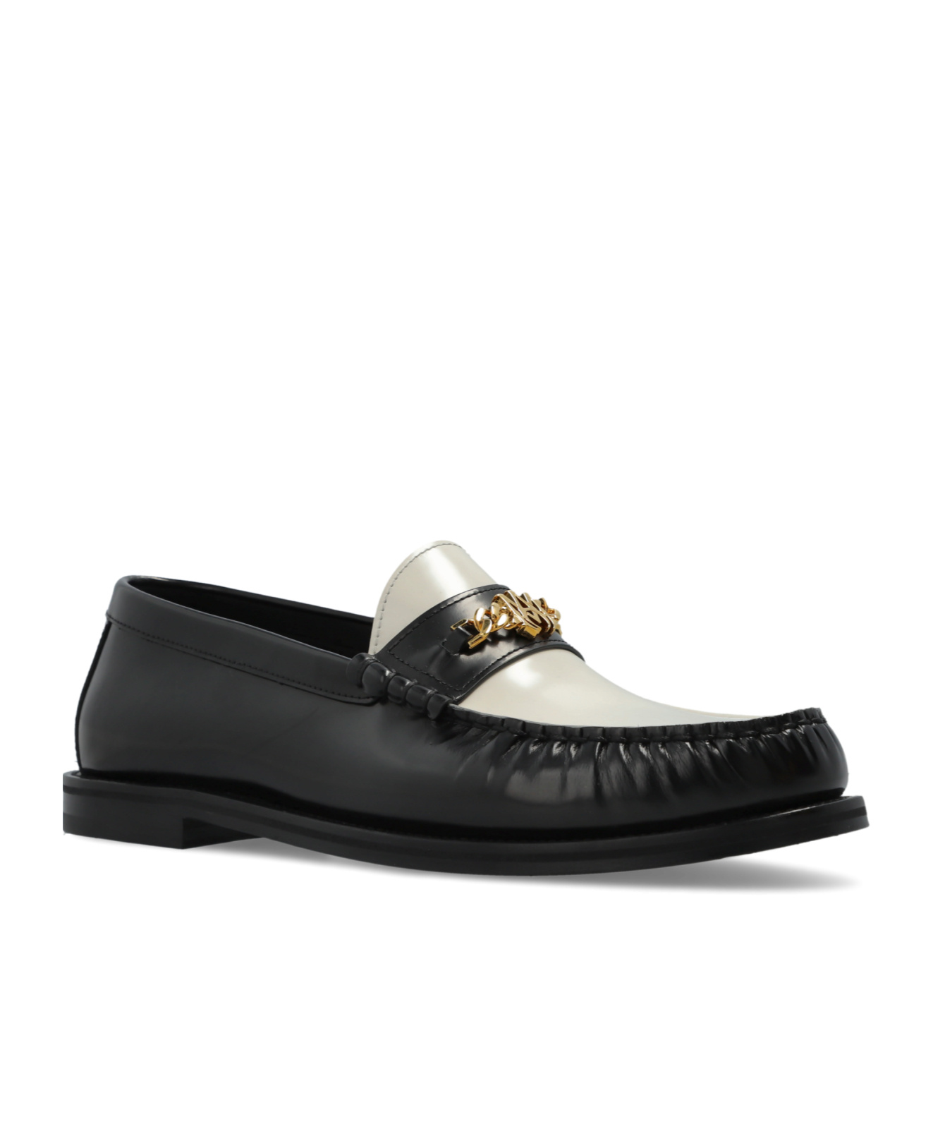 Amiri Ma Chain Loafers In Black