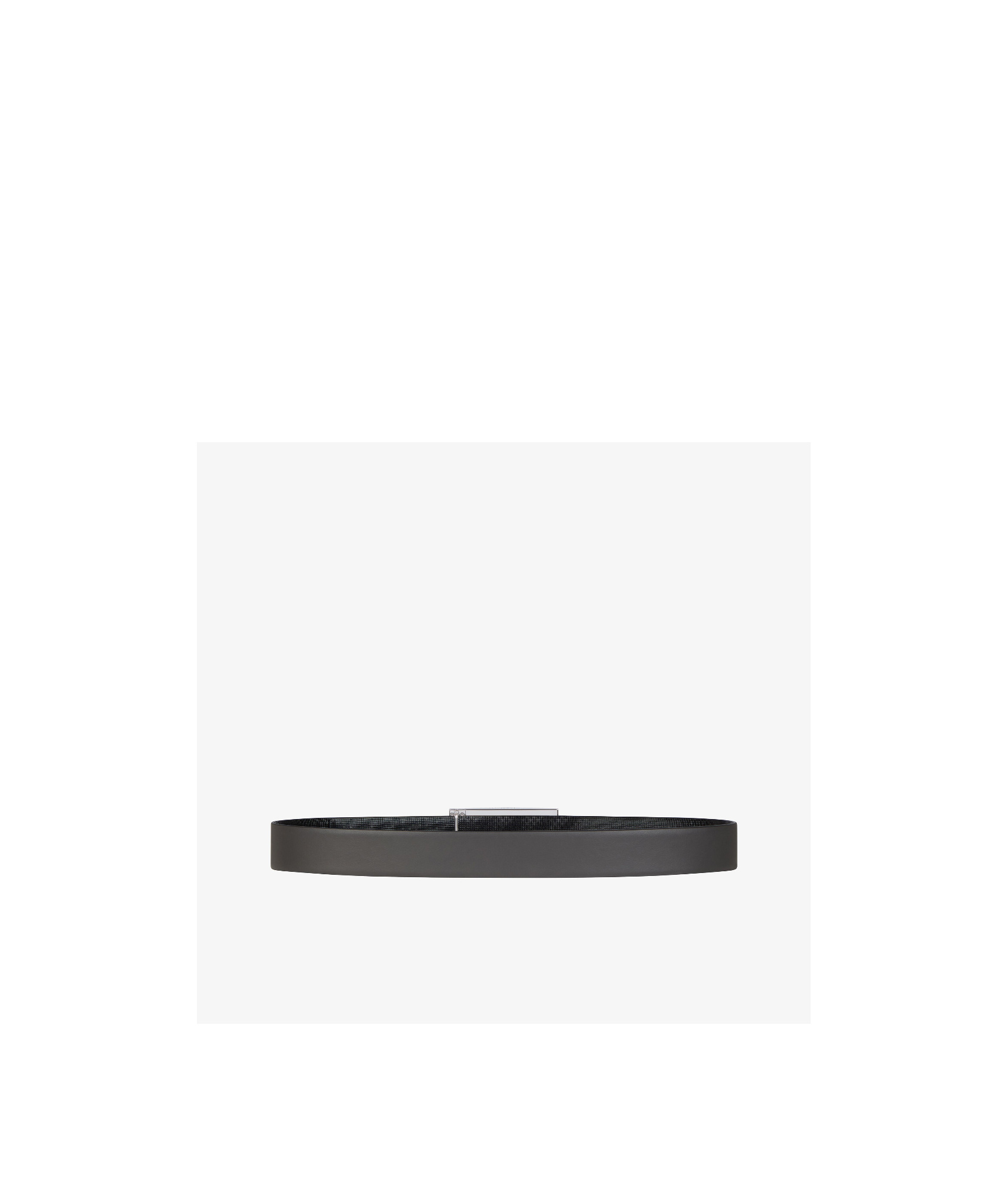 Givenchy Logo Double-sided Belt In Black