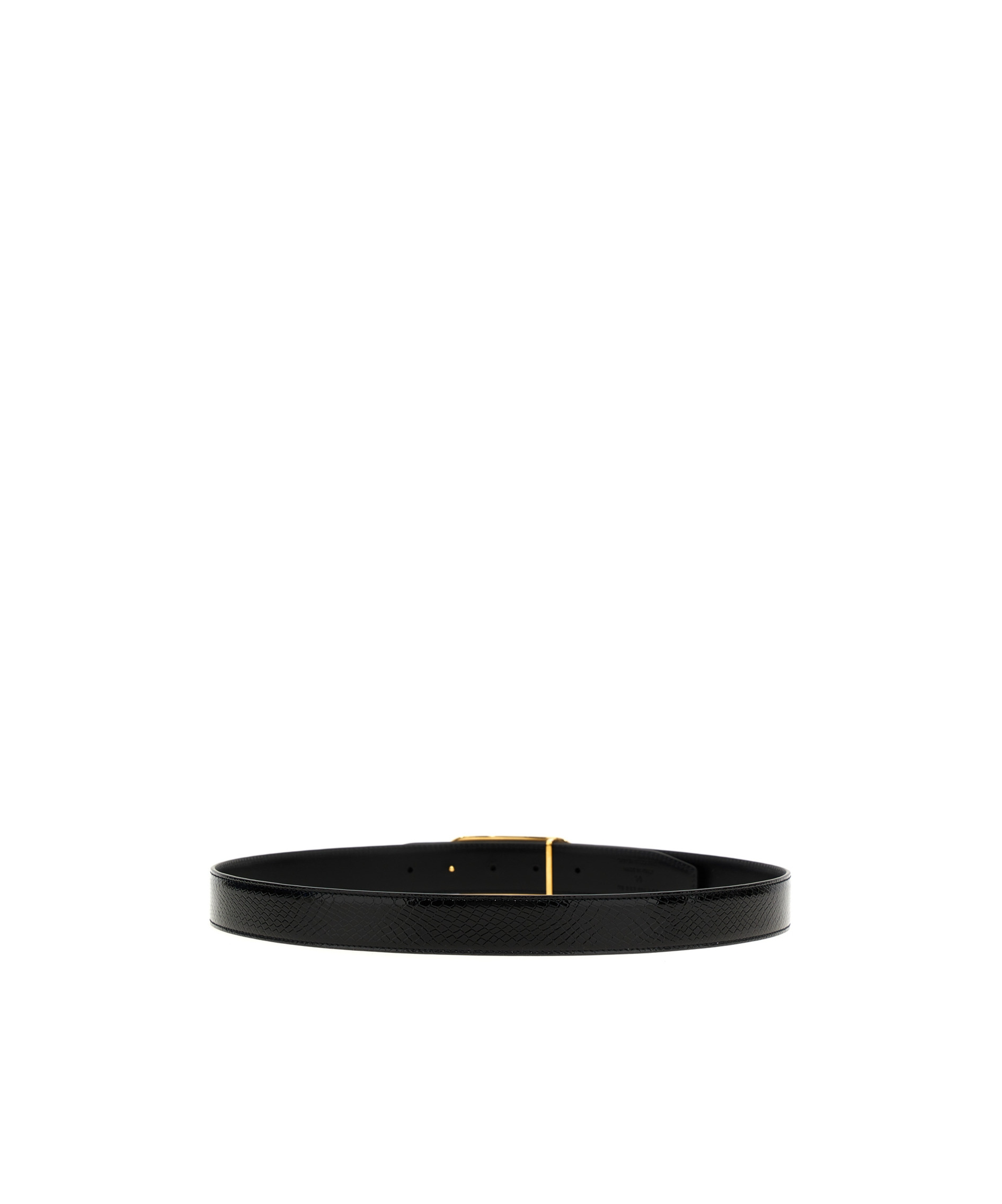 Tom Ford Adjustable Waist Belt In Black