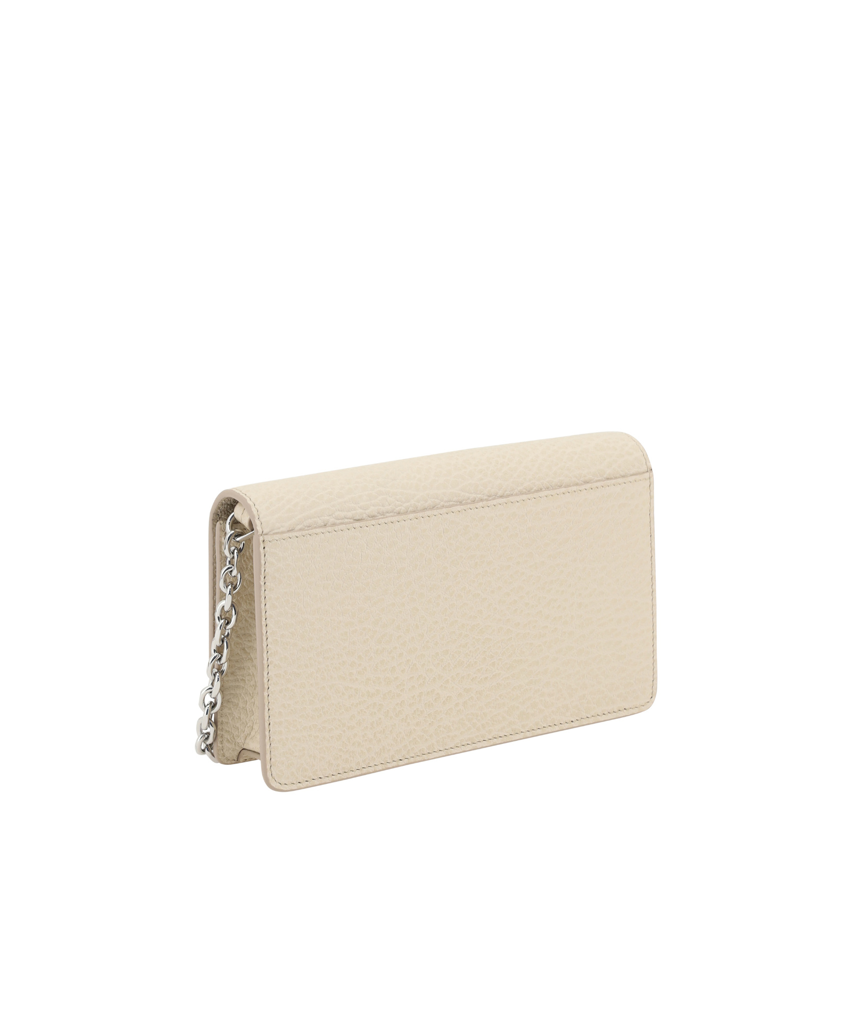 Maison Margiela Chain Wallet In Nude