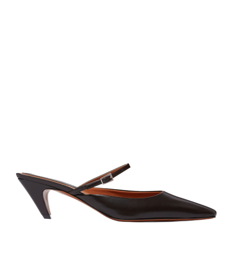 Stella Mccartney Stella Spur Kitten Heeled Sandals In Black