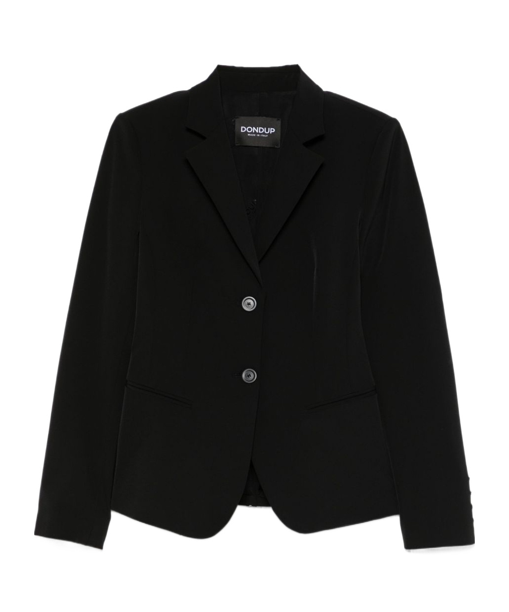 Dondup Single-breasted Blazer In Black