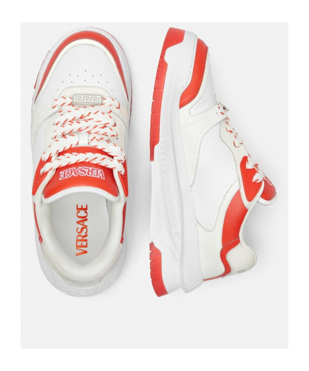 Versace Odissea Sneakers In White