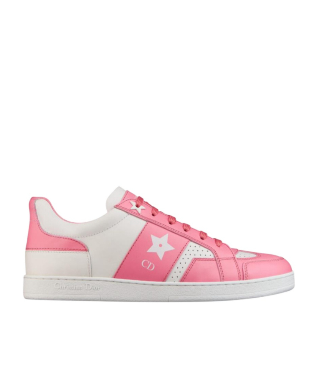 Dior Strap-up Casual Sneakers In White