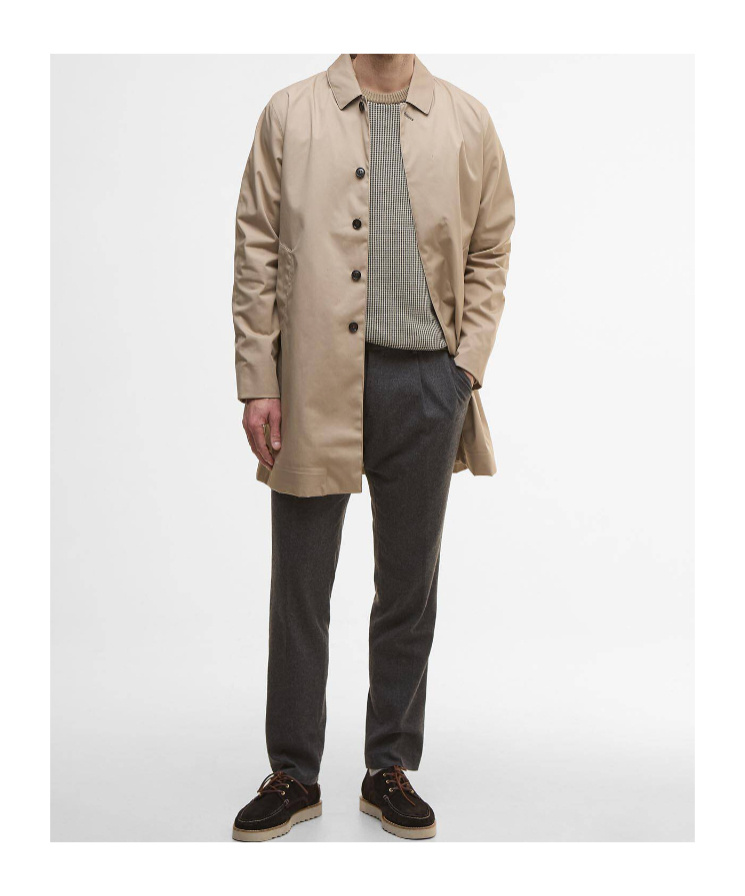 Barbour Lorden Waterproof Jacket In Neutral