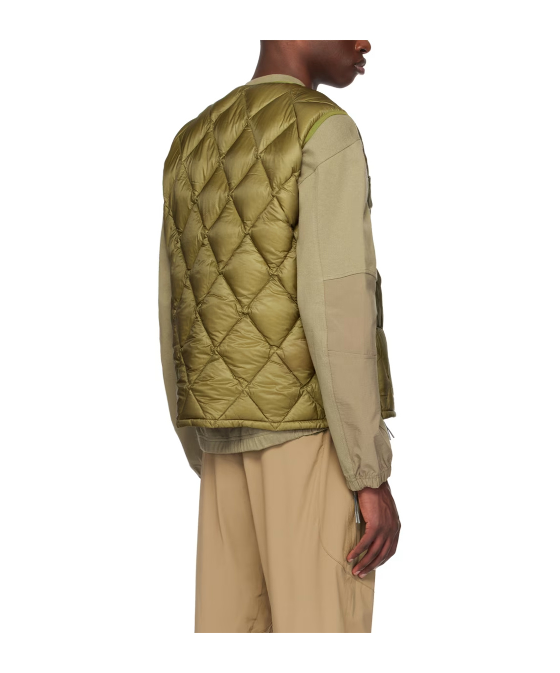 Roa Lightweight Down Vest In Green