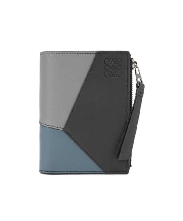 Loewe Puzzle Slim Compact Wallet In Multi